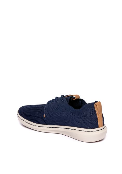 Sneaker step urban mix blu CLARKS ENGLAND | STEP URBANTESS-NAVY